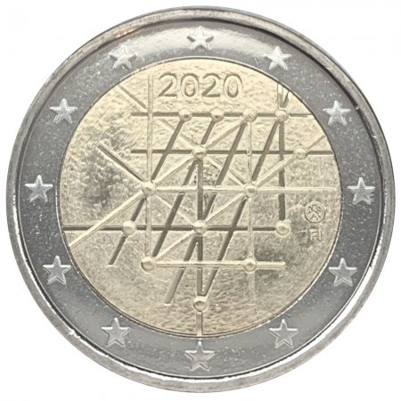 2 Euroa 2020 "Turun yliopisto 100v." 2 Euroa 2020 "Turun yliopisto 100v."