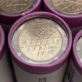 2 Euroa 2020 "Turun yliopisto 100v." RULLA 2 Euroa 2020 "Turun yliopisto 100v." RULLA